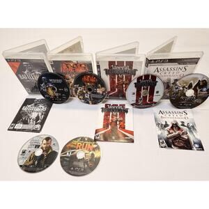 Battlefield 3 Tekken 6 Unreal Tournament 3 GTA IV Sony PS3 Game Lot M NTSC-U/C